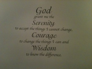 Serenity Prayer