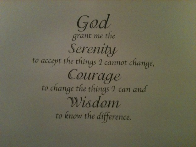 Serenity Prayer